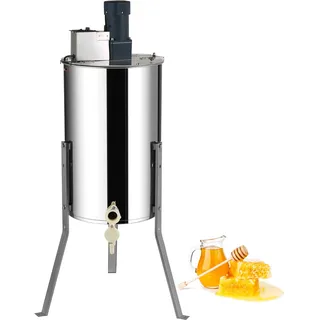 VEVOR Elektrischer Honigschleuder Tangentialschleuder Imker Honig 2/4 Rahmen