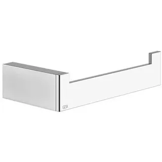Gessi Rettangolo Accessoires Toilettenpapierrollenhalter, Wandmontage senkrecht oder waagerecht, 20855099, Farbe: Schwarz XL