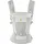 Adapt Babytrage für Neugeborene ab Geburt, 3-Positionen SoftFlex Mesh Ergonomische Babybauchtrage Rückentrage Baby-Tragetasche, Pearl Grey