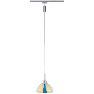 Paulmann URail Pendel Sarrasani max 1x10W GU10 Chrom matt/Dichro 230V Metall Glas - Grau