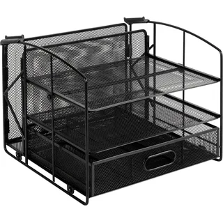 Amazon Basics Schreibtisch-Organizer, schwarz