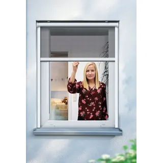Schellenberg Insektenschutzrollo für Fenster 160 x 160 cm Weiß