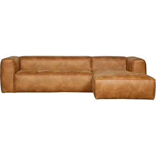Woood Ecksofa Bean cognac