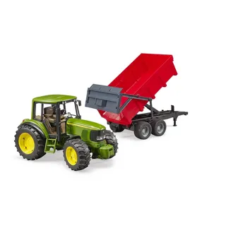 Bruder 2057 - John Deere 6920 mit Wannenkippanhänger 1:16