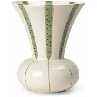 Kähler Signature Vase 20 cm, grün
