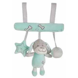 Colgador Verde Perro 25cm Plüsch - Grün