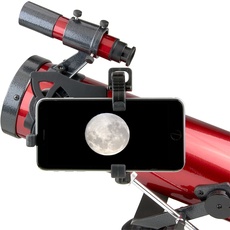 Carson Red Planet Series Newtonian Reflektor-Teleskop mit Universal-Smartphone-Digiscoping-Adapter (RP-100SP)