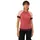 Q-Zip Short Sleeve Jersey Pink Women