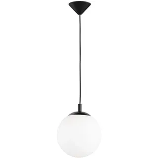 Wofi Pendelleuchte Point 1-flammig, Schwarz, H: 150 cm x B: 20 cm x L: 20 cm
