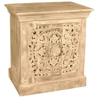 Nachtkommode 'Varanasi' Massivholz Mango