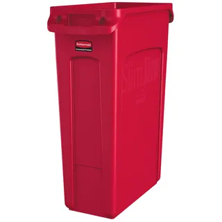 Rubbermaid Slim Jim 87 l rot