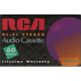 RCA HI-FI Audio-Kassette, 60 Minuten