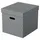 Aufbewahrungsbox 32 x 36,5 x 31,5 cm 3-tlg. grau
