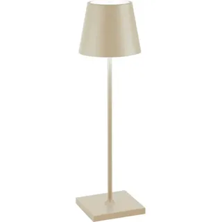 Poldina Pro Sabbia LED-Tischleuchte wiederaufladbar und dimmbar mit einer Akkulaufzeit von bis zu 12 Stunden - Gelb