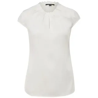 Comma, Comma Satinbluse mit Raffung