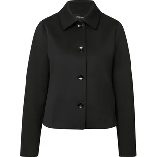 s.Oliver Schwarz LABEL Damen 2171571 Scuba Blazer, 9999, 36