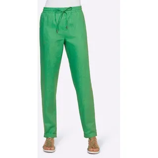 Heine Leinenhose, grün