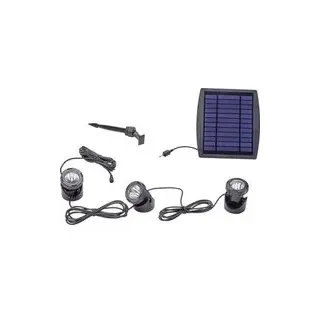 Pontec 77939 Teichbeleuchtung 3er Set LED 0.5 W Schwarz