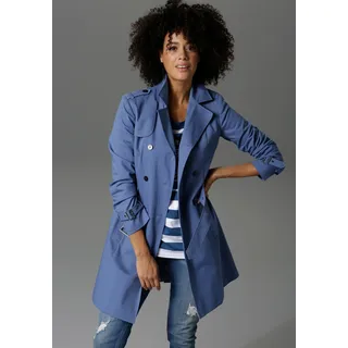 Aniston CASUAL Trenchcoat CASUAL rauchblau 48