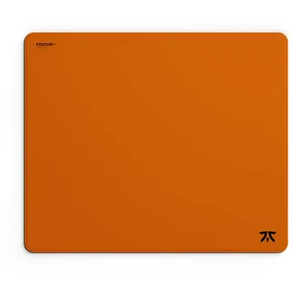 Fnatic MAX Focus 3 L Pro Gaming Mouse Mat, Sunrise Orange Smooth Cloth Control Surface, Water Resistant, for Esports with Non-Slip Poron Foam Base and Micro-Knit Stitched Edges (Size 480 x 400 x 6 mm)