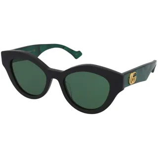 Gucci GG0957S-001 51 Sunglass WOMAN ACETATE BLACK - Schwarz