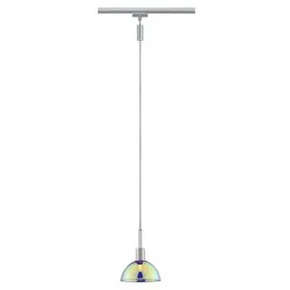 Paulmann Schienensystem-Hängeleuchte , Multicolor, Chromfarben , Metall, Glas , rund , 140 cm , Lampen & Leuchten, Innenbeleuchtung, Schienensysteme