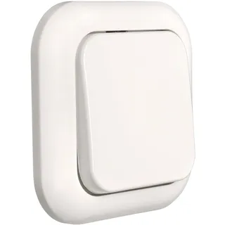 OPUS Abdeckrahmen 6-fach Alpinweiß OPUS 1 BASIC