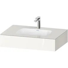 Duravit Qatego Einbauwaschtisch mit Konsole, 800x550x170mm, QA46900, Farbe: Weiß Hochglanz