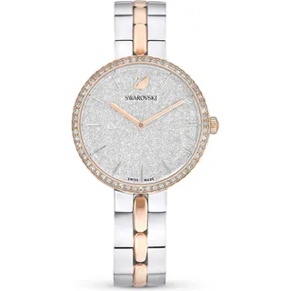 Swarovski Cosmopolitan Uhr, Schweizer Produktion, Metallarmband, Weiß, Metallmix COSMOPOLITAN:MB SIL/CRY/PRO 5644081 - Weiß, Silber, Rosa