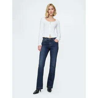GAP Hüftjeans, lang und schmal geschnitten 34REG - Dunkelblau