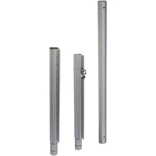WINDHAGER Bodenhülse für Sonnensegel 242,5 cm Aluminium Silber
