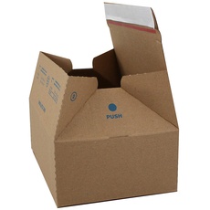 Carte Dozio - Boxen aus selbstständigem Karton - F.to int. 213 x 153 x 77 mm - 25 Stück pro Packung.