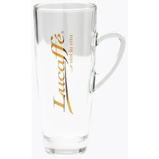 Lucaffé Latte Macchiato Glas mit Henkel