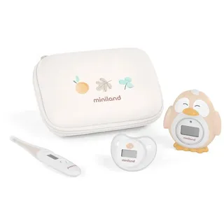 MINILAND BABY Miniland Valencia. Set mit drei Babythermometern in einem praktischen Etui.
