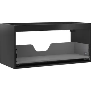 Mexen Box-A Korpus Waschtischunterschrank 100 cm, 1 Schublade, Schwarz Matt - 91AX0-1000-470-1-71