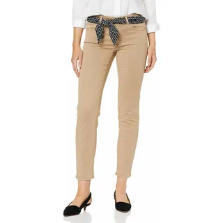 Marc OߴPolo Damen Hose mit Stretch-Anteil Slim Fit, Beige (Norse Sand), W25/L30