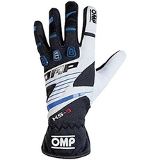 Bild Ks-3 Handschuhe schwarz / weiss / blau Size XL