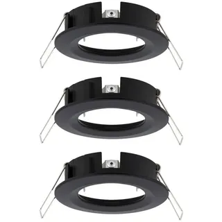 Paulmann Deckenleuchte , Schwarz, Alufarben , Metall , rund , Lampen & Leuchten, Leuchtenserien