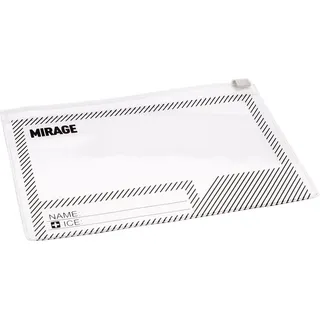 Mirage Smart Sleeve Tour Federmäppchen, wasserdicht - Transparent