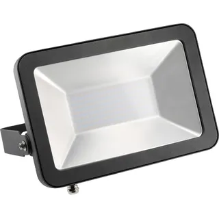GTV LED Strahler VIPER 150W, Fluter mit 15000lm Helligkeit, IP65 Wasserdicht, 4000K Neutralweiß, Außenstrahler für Garten, Hof Fassade, Aluminiumgehäuse, Schwarz