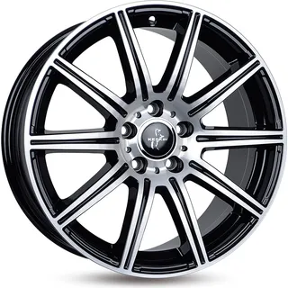 Keskin Tuning KT16 8,0 x 18 5 x 112 ET30 Schwarz Poliert