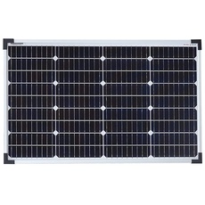 Enjoy Solar PERC Mono 50W 12V Solarpanel Solarmodul Photovoltaikmodul, 166mm*166mm Monokristalline Solarzelle mit 9 Busbars, ideal für Wohnmobil, Gartenhäuse, Boot