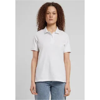 URBAN CLASSICS Ladies Polo Shirt - Weiß - S