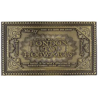 FaNaTtik Limitierte Auflage Harry Potter Hogwarts Zugticket Replik - Multicolor