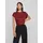 VIELLETTE S/S Satin Top NOOS Rot XS
