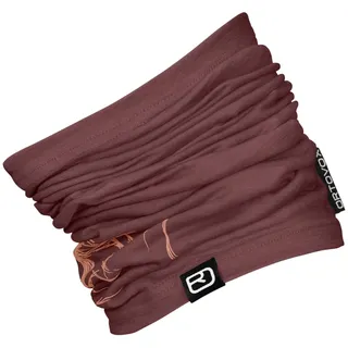 Ortovox 120 TEC LOGO NECKWARMER - Leichter, kaum auftragender Schlauchschal mit technischem Wollmix für Sommer-Touren - violett - unisex