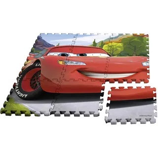 Cars Spielmattenpuzzle (9 Teile, Moosgummi)