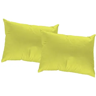 Dekokissen WIRTH Gr. 2, grün (grün, unifarben), B:50cm L:50cm, Kunstfaser, Dekokissen_Sitzkissen_Kissenhüllen, Dekokissen, Kissenhülle ohne Füllung, 2 Stück