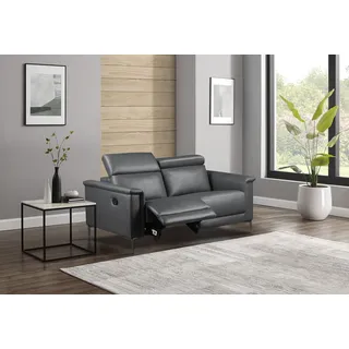 OTTO home "Lund, mit Relaxfunktion und Kopfteilverstellung", manuell od. elektrisch (m.USB-C), Echtleder, Kunstleder, Webstoff,