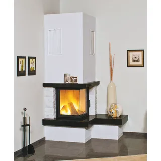 Hark Kaminbausatz Nebraska Radiante 500/57 K rechts weiß